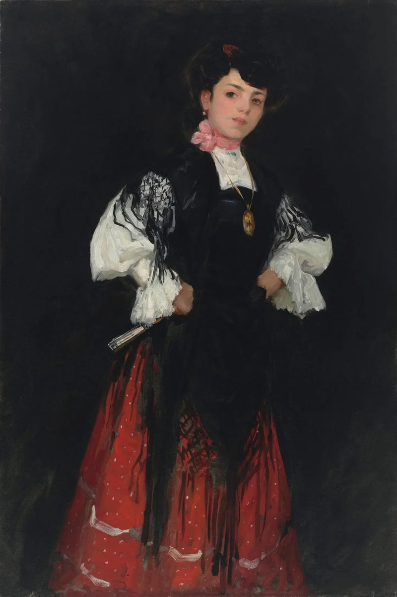 Spansk flicka från Madrid (Una Chula) - Robert Henri