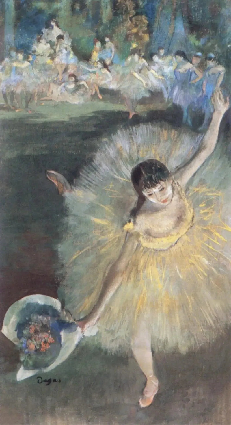 Arabesqueens slut - Edgar Degas