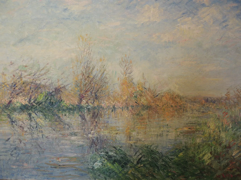 Fin höst, Eure-floden vid Vaudreuil - Gustave Loiseau