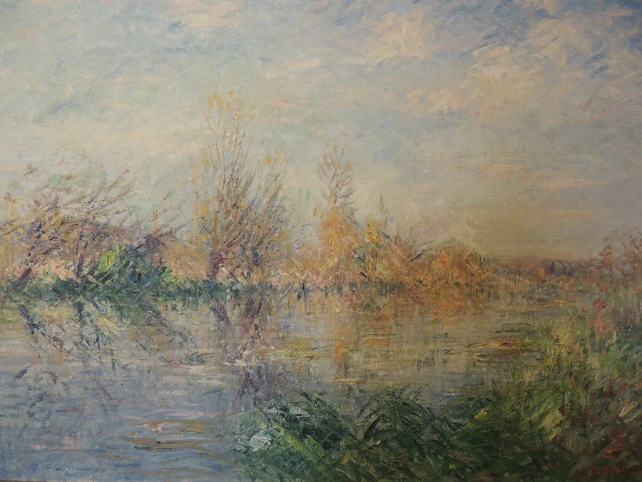 Fin höst, Eure-floden vid Vaudreuil - Gustave Loiseau