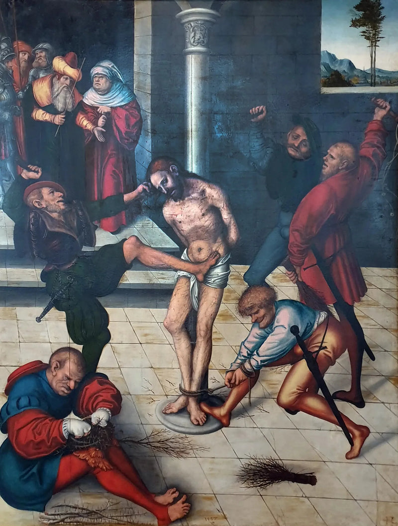 Flagellation - Lucas Cranach den äldre