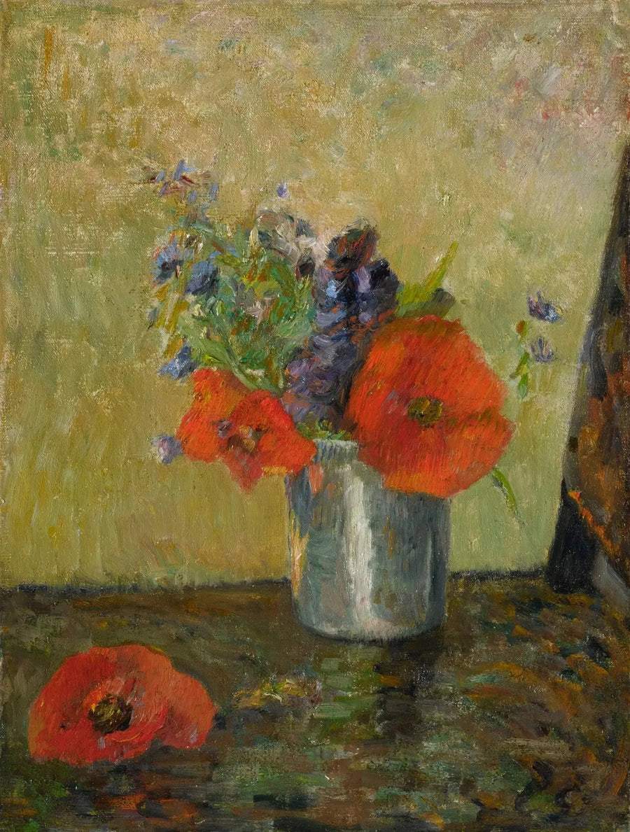 Sommarblommor i en bägare - Paul Gauguin