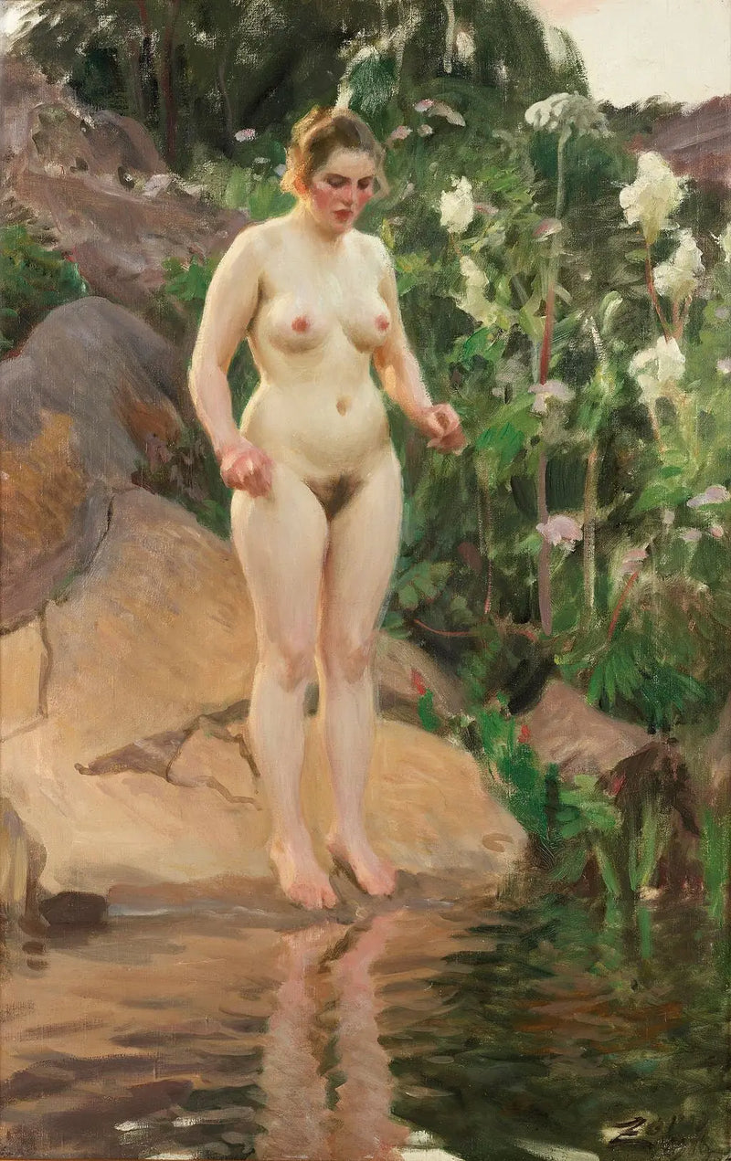 Öar av blommor - Anders Zorn