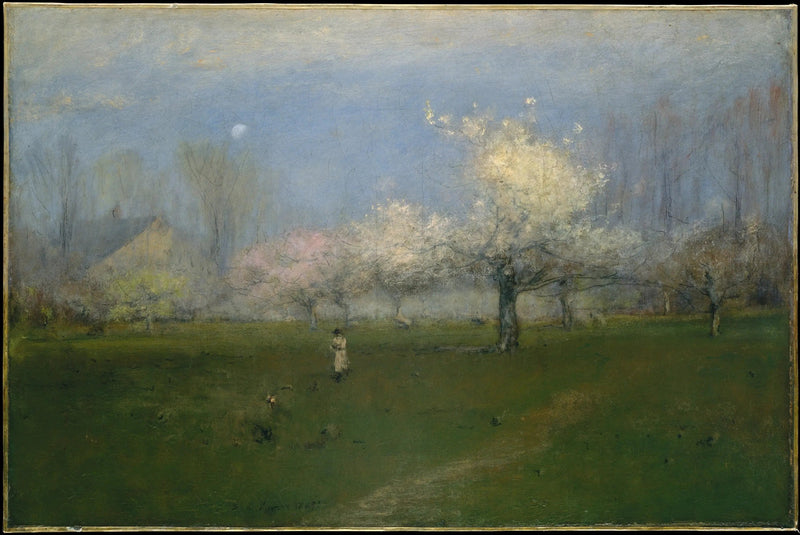 Vårblommor, Montclair, New Jersey - George Inness