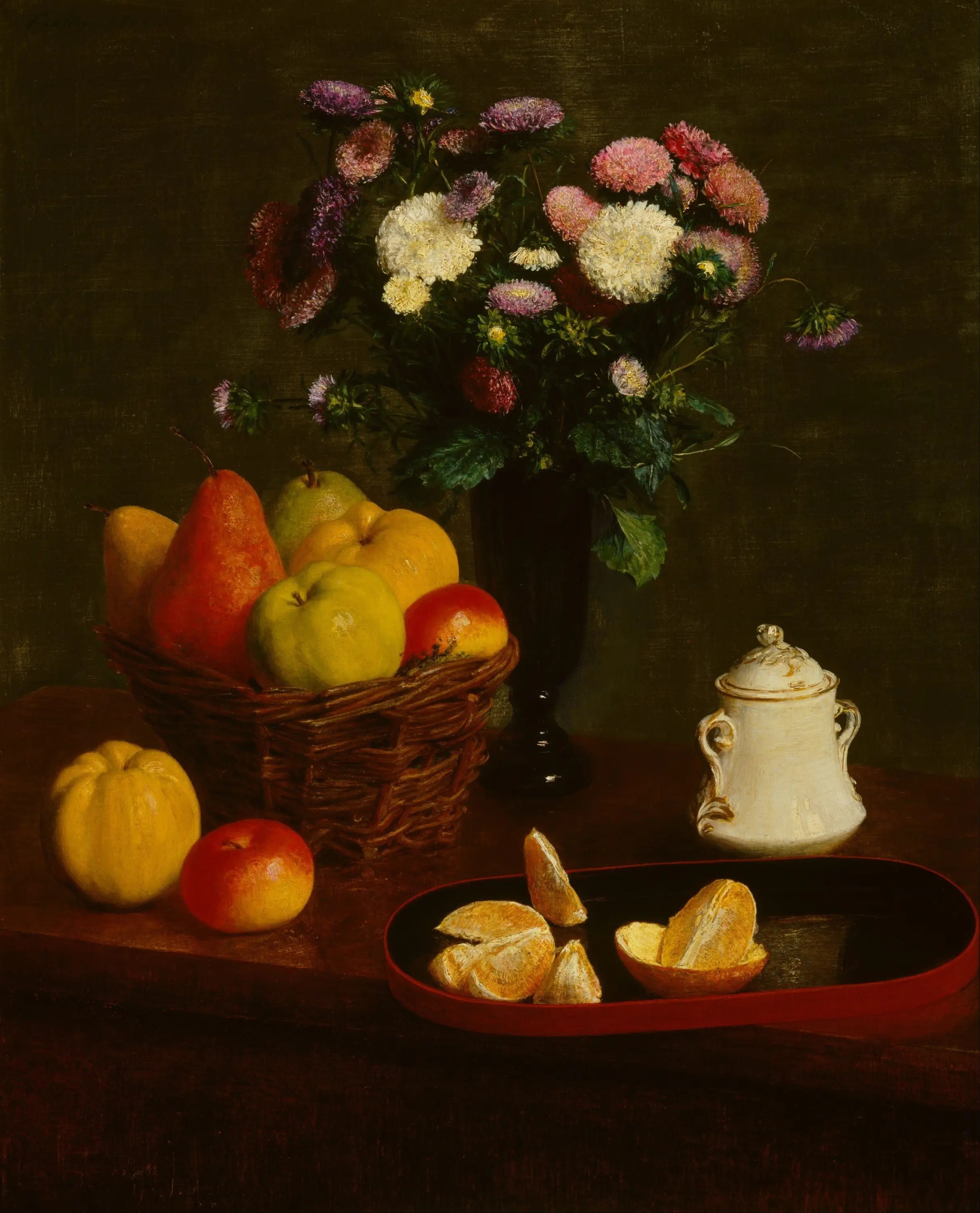 Fleurs et Fruits - Henri Fantin-Latour - Alpha Reproduction