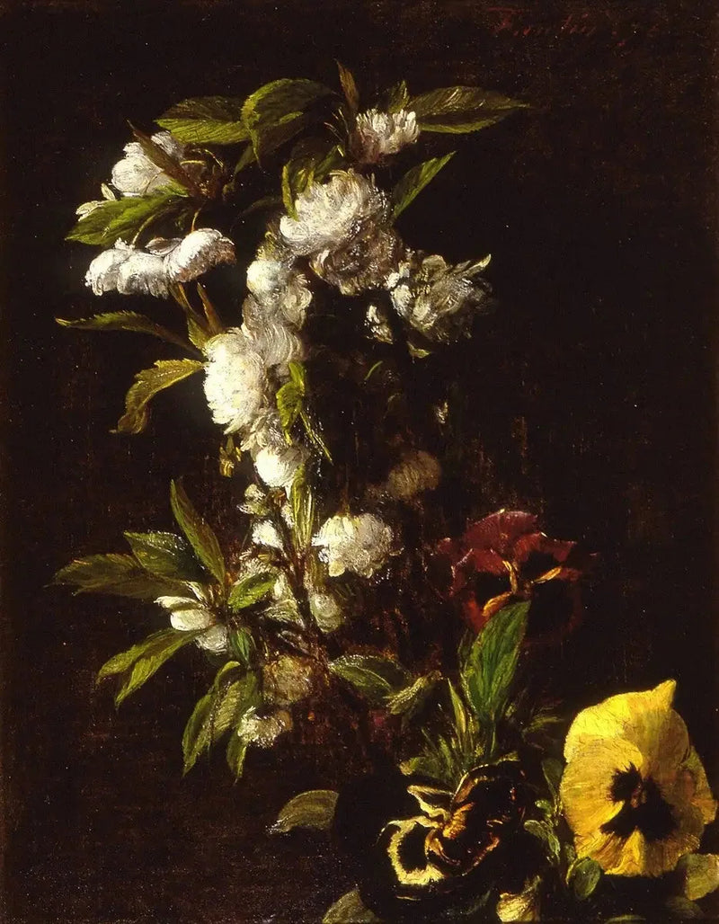 Blommor - Henri Fantin-Latour