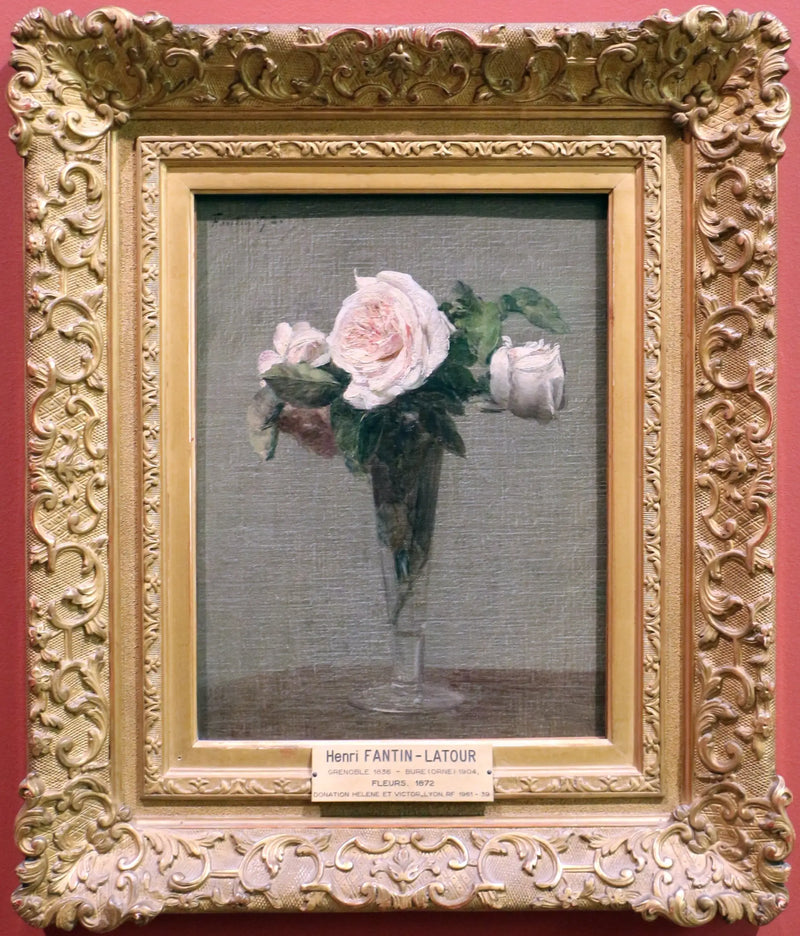 Blommor - Henri Fantin-Latour