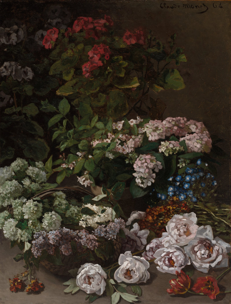 Vårblommor W20 - Claude Monet