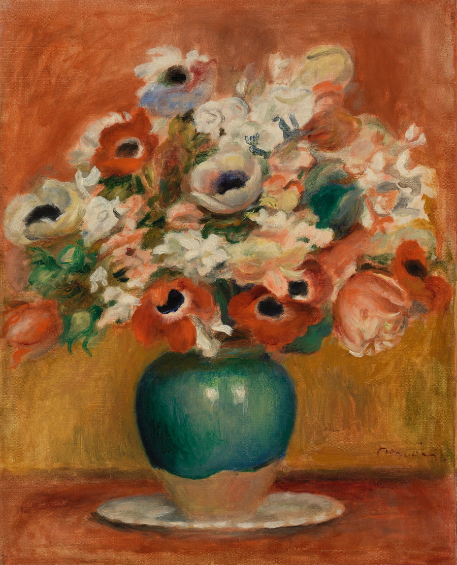 Blommor (Blommor) - Pierre-Auguste Renoir