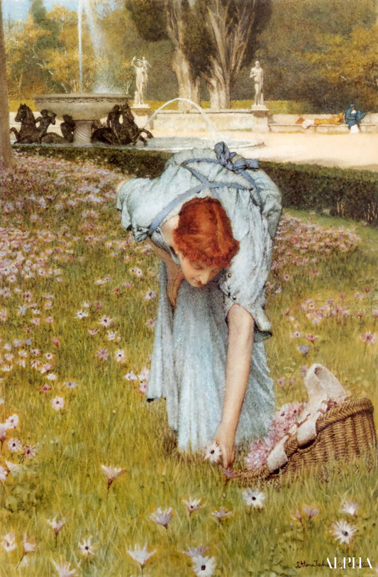 Flora - Lawrence Alma-Tadema Reproductions de tableaux à la peinture à l’huile