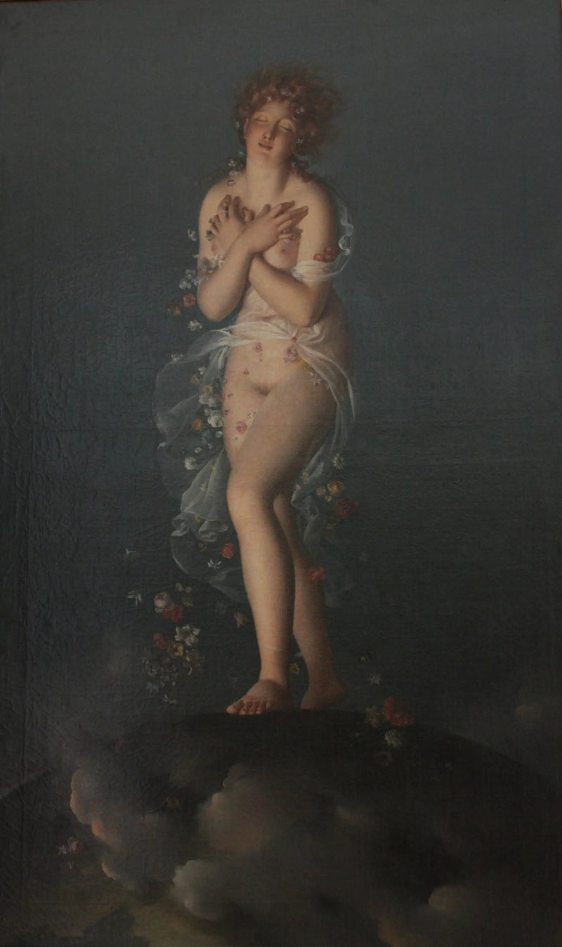 Blomma smekt av Zephyr - François Gérard
