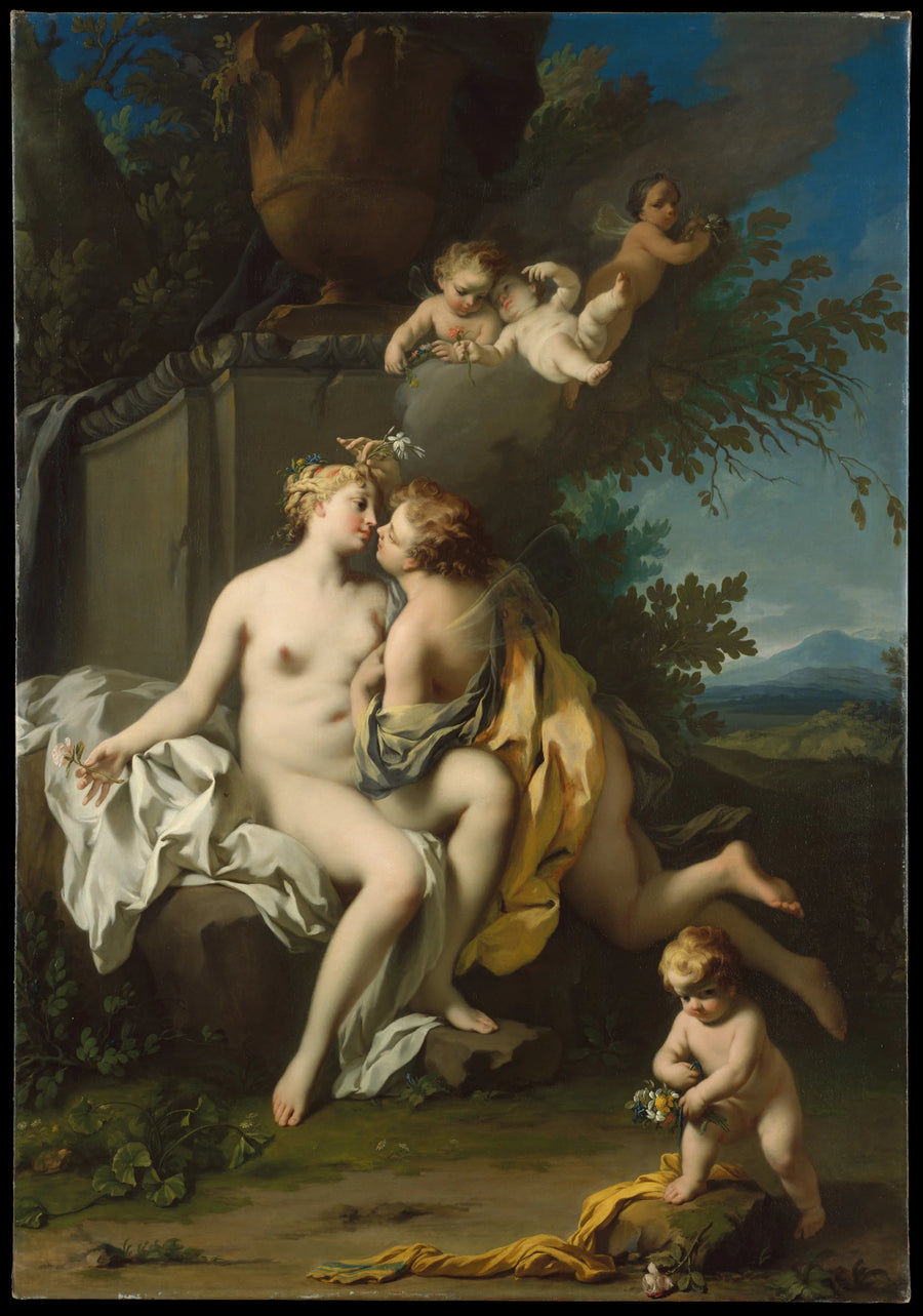 Flore et Zéphyr - Jacopo Amigoni