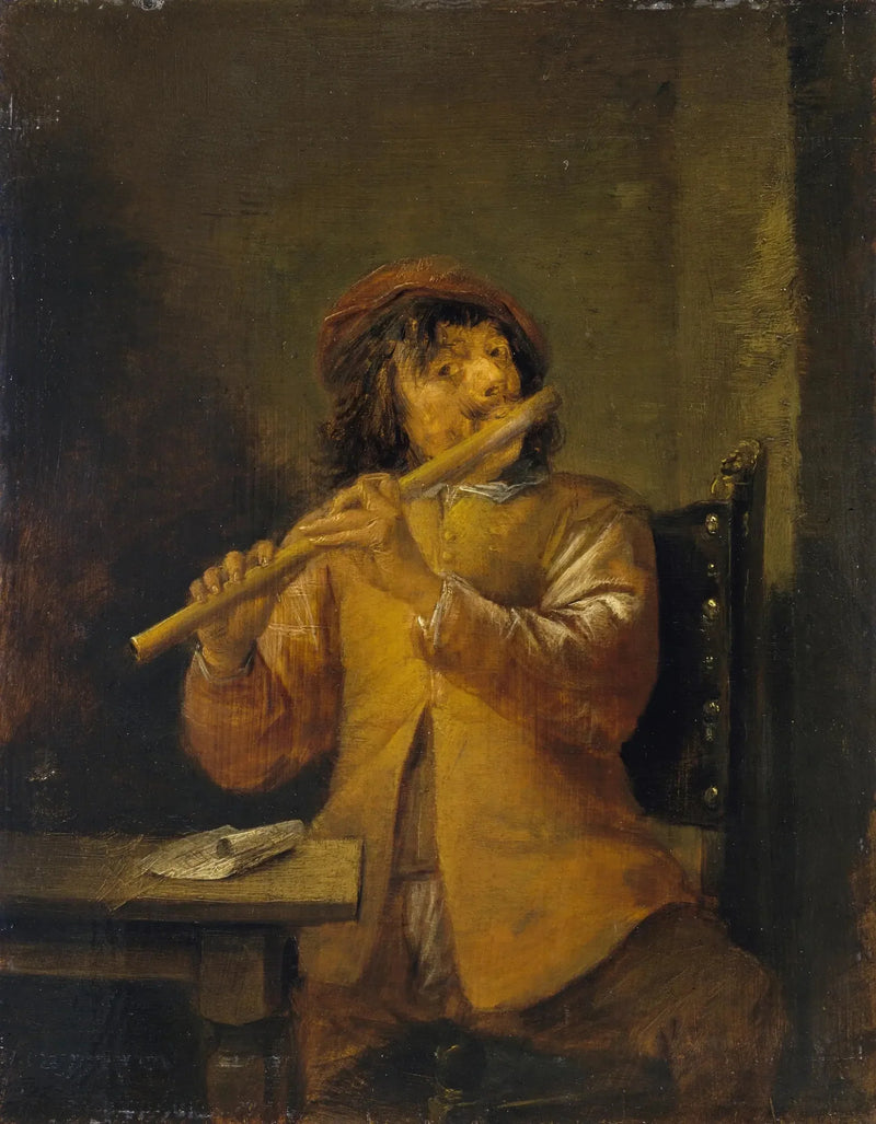 Flöjtist - David Teniers den Yngre