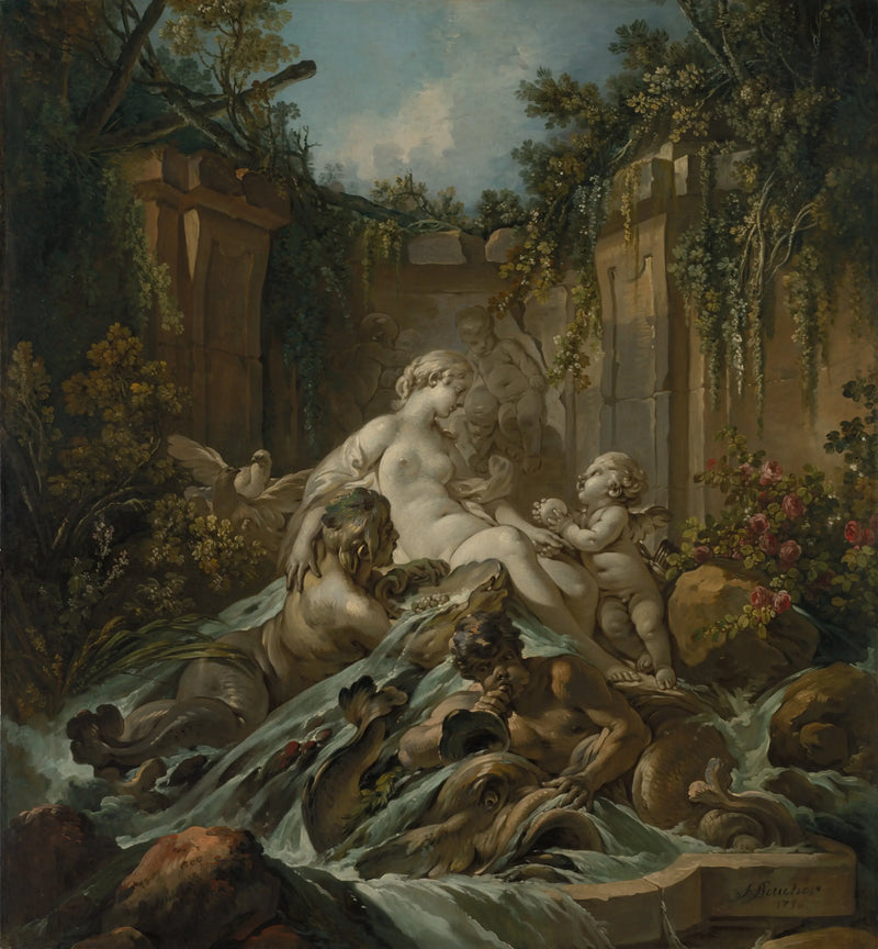 Vénusfontänen - François Boucher