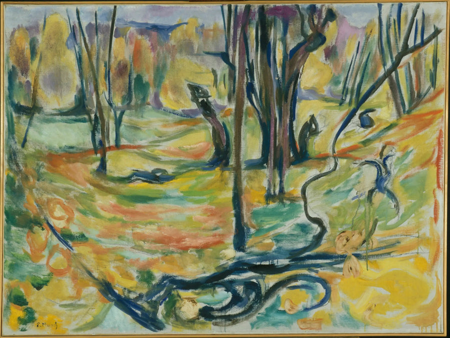 almar i höst - Edvard Munch