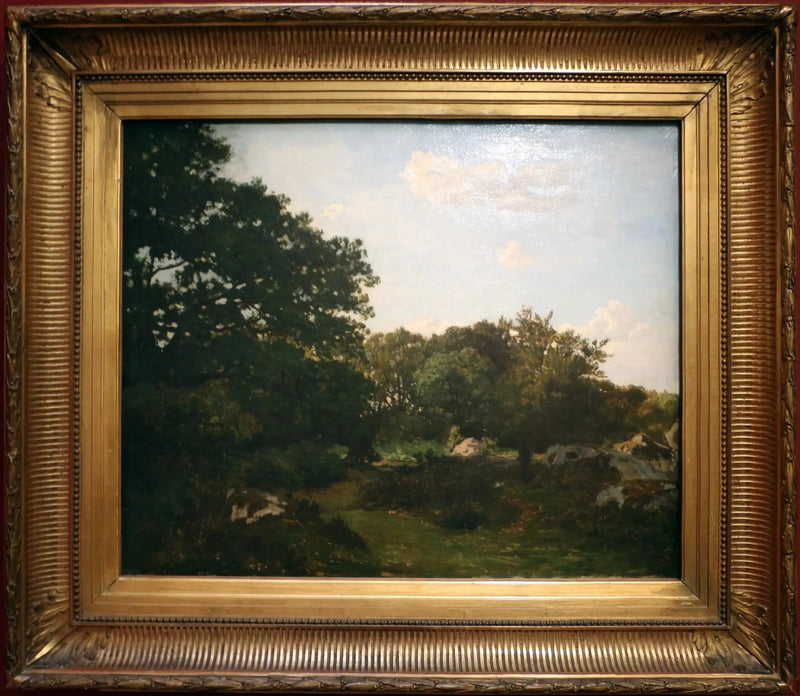 Fontainebleaus skog - Frédéric Bazille