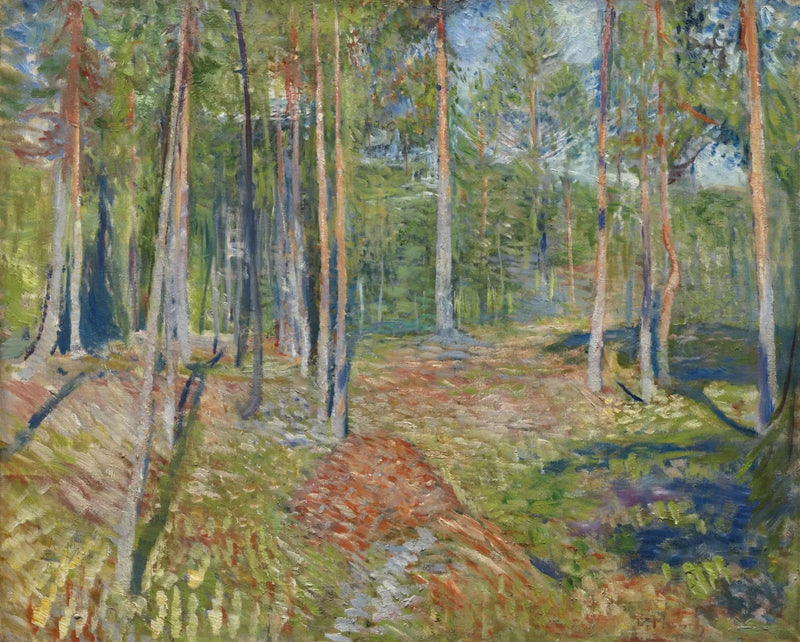 tallskog - Edvard Munch