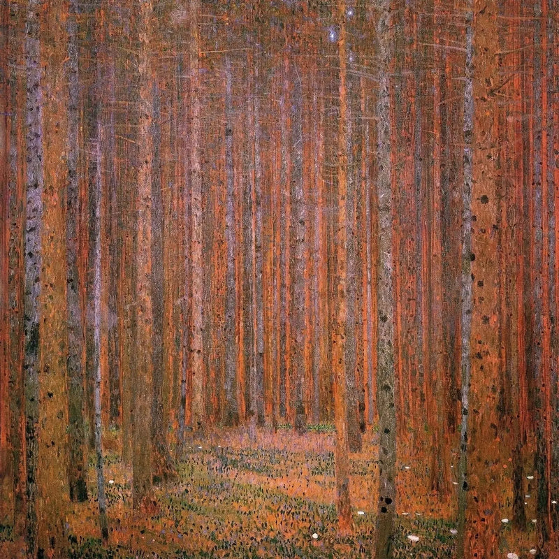Gran skog I - Gustav Klimt