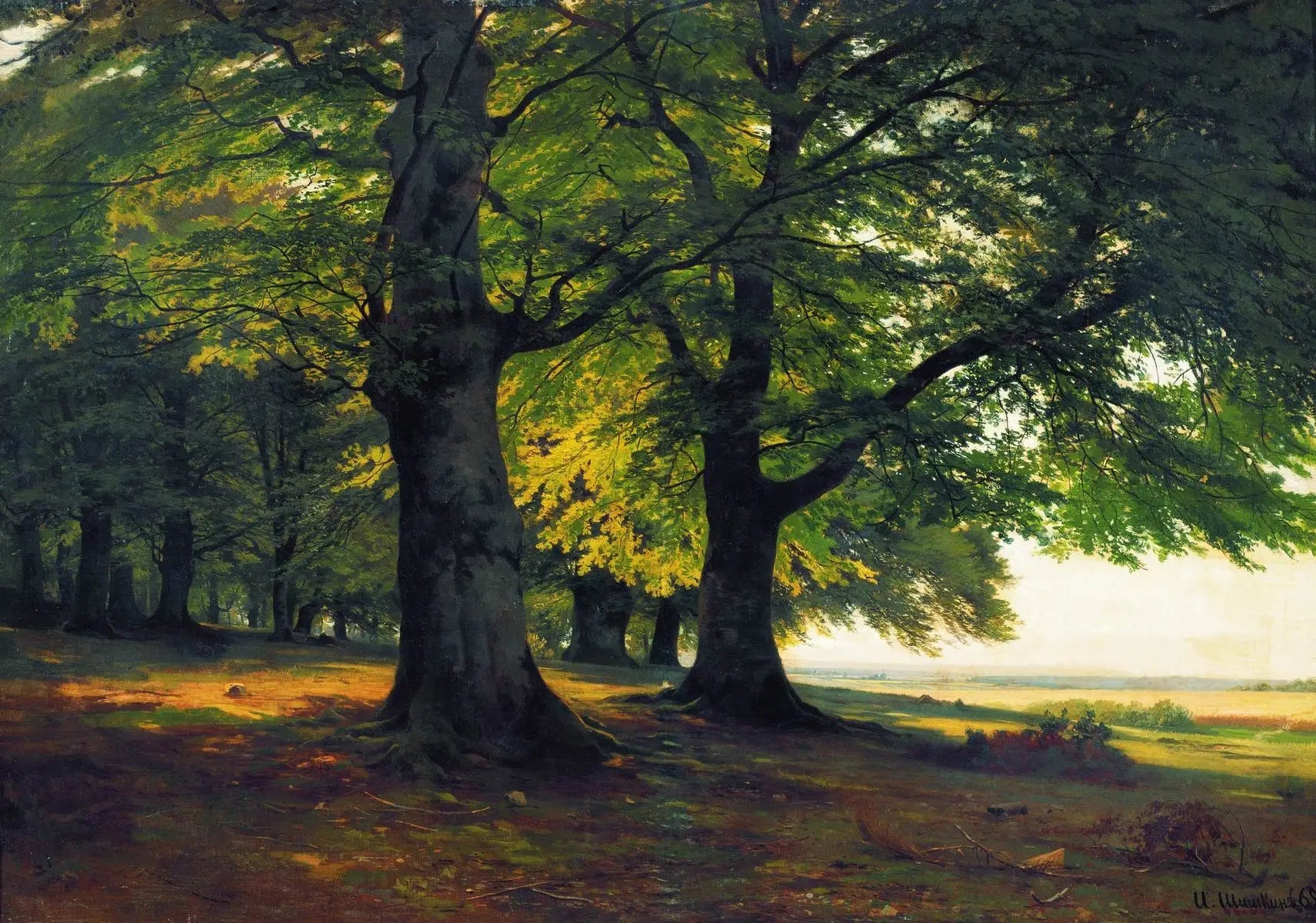 Forêt de Teutoburg - Ivan Chichkine - Alpha Reproduction