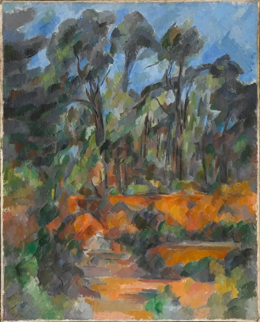 Skog - Paul Cézanne
