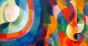 Cirkulära former. Sol, Måne - Robert Delaunay