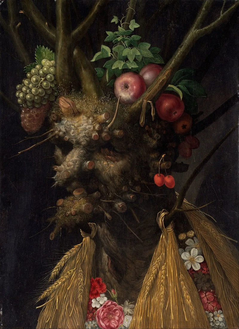 Fyra årstider i ett huvud - Giuseppe Arcimboldo