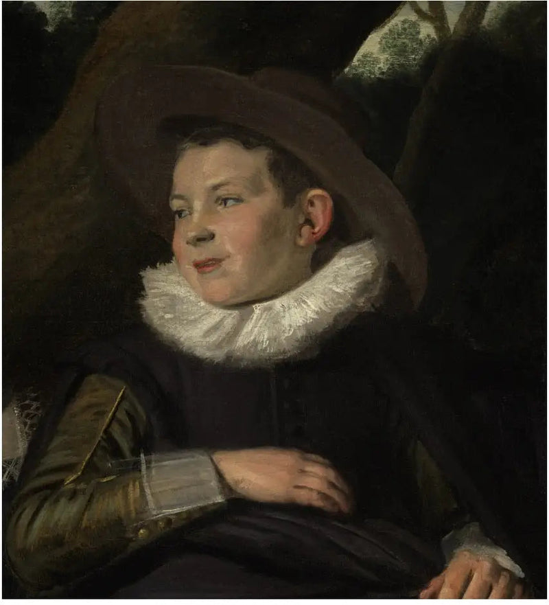 En ung pojkes fragment - Frans Hals
