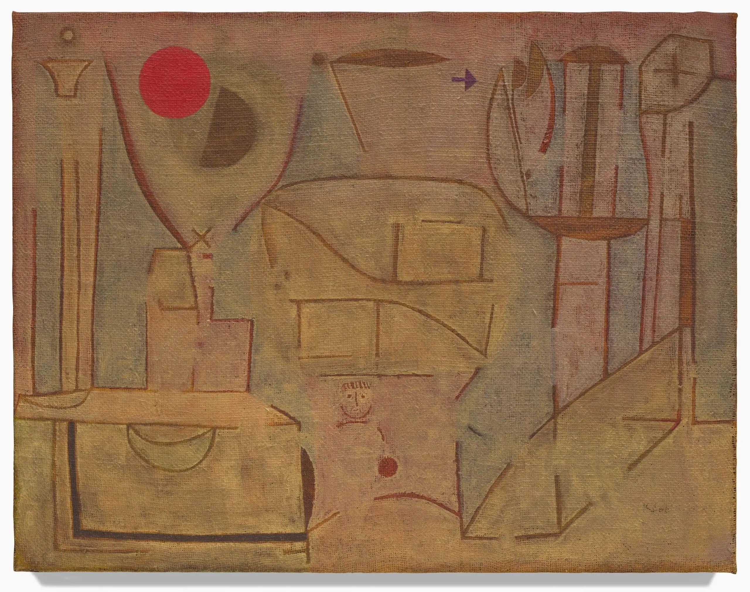 Fragment - Paul Klee image 1 copie peinte à la main à l’huile