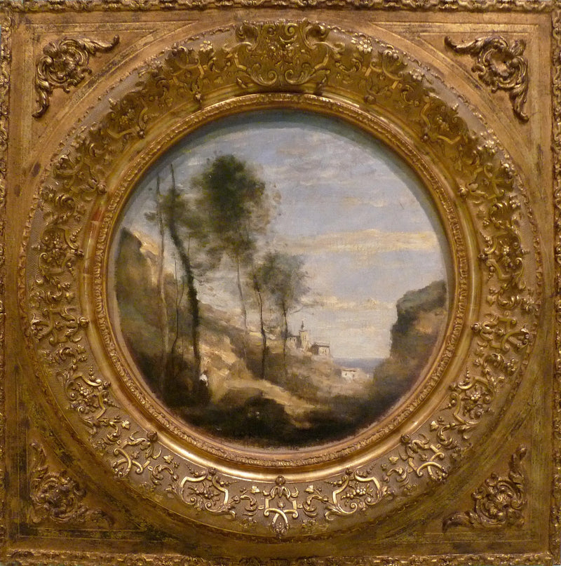 Morgonfräschör - Jean-Baptiste Camille Corot