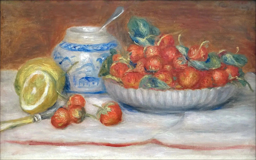 Jordgubbar - Pierre-Auguste Renoir