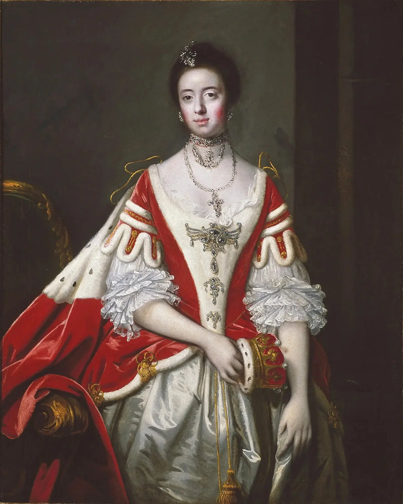 Frances, hertiginna av Dartmouth - Joshua Reynolds