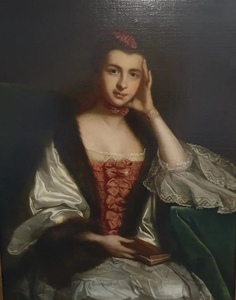 Frances Hanbury Williams (1735–1759), grevinna av Essex, första hustrun till William Anne Holles, 4:e earl av Essex - Joshua Reynolds