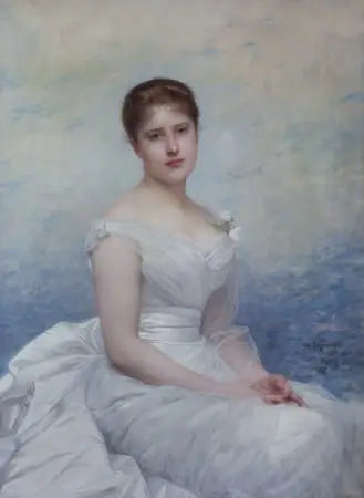 Frances Margaret Lawrance, Lady Vernon (död 1940) - Jules Lefebvre