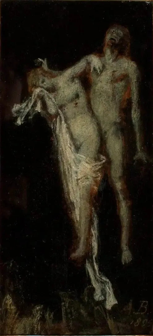 Francesca från Rimini - Arnold Böcklin