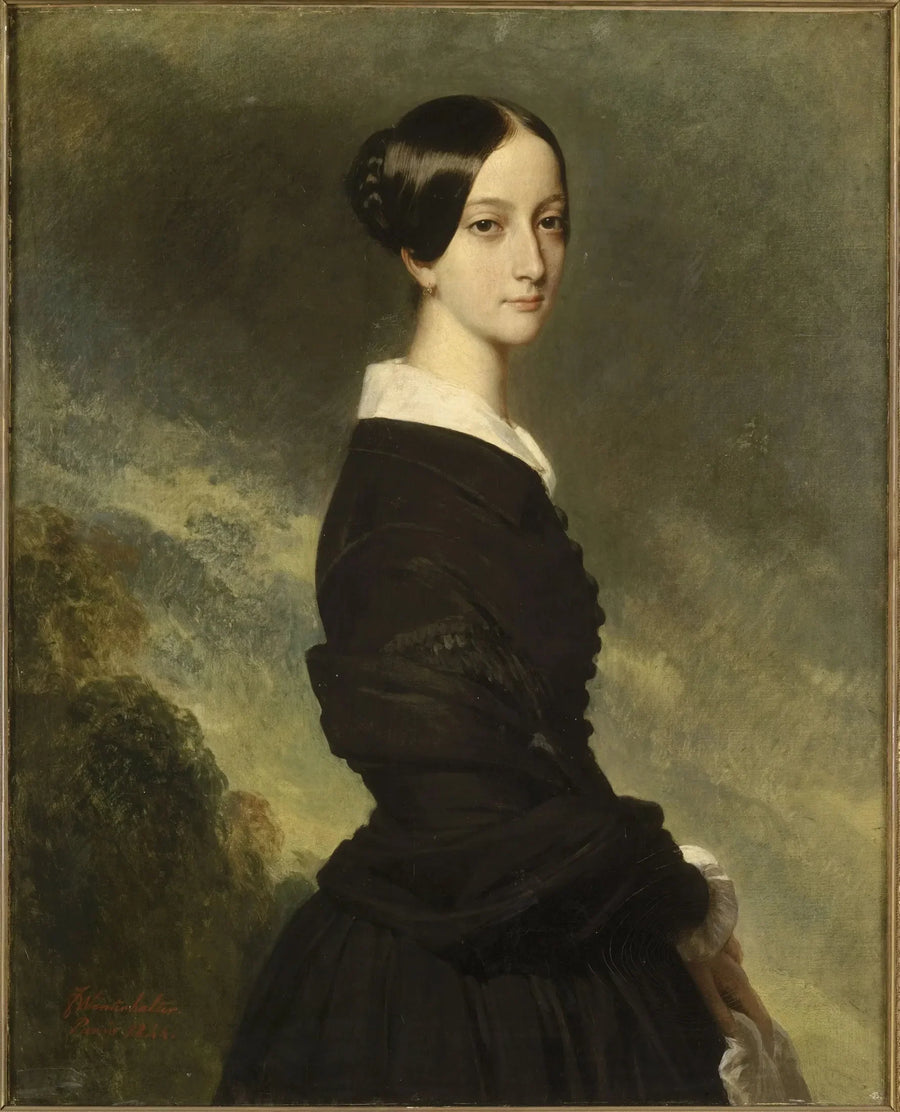 Françoise-Caroline Gonzague, prinsessa av Joinville (1824-1898) - Franz Xaver Winterhalter