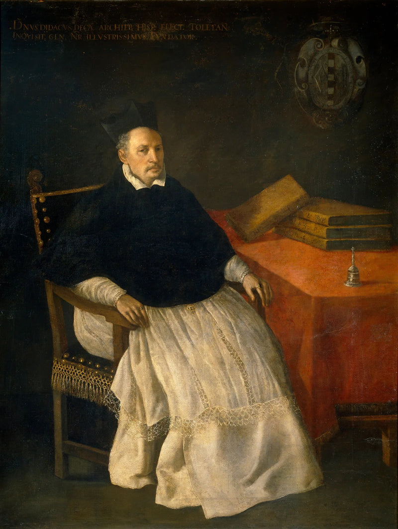 Fray Diego de Deza och Tavera ärkebiskop i Sevilla - Francisco de Zurbarán
