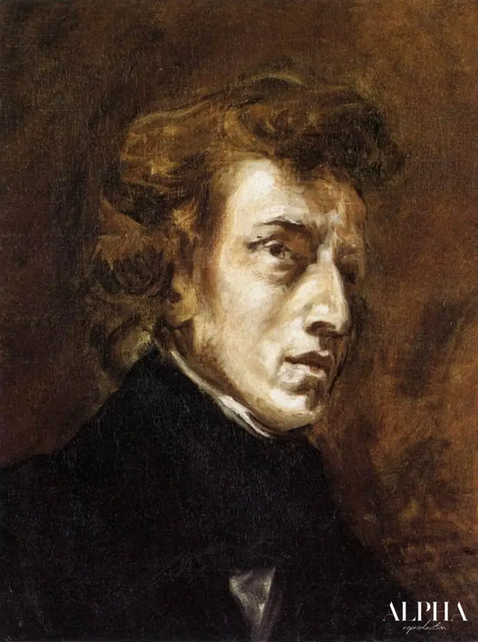 Frédéric Chopin - Eugène Delacroix - Reproductions de tableaux et peintures haut de gamme