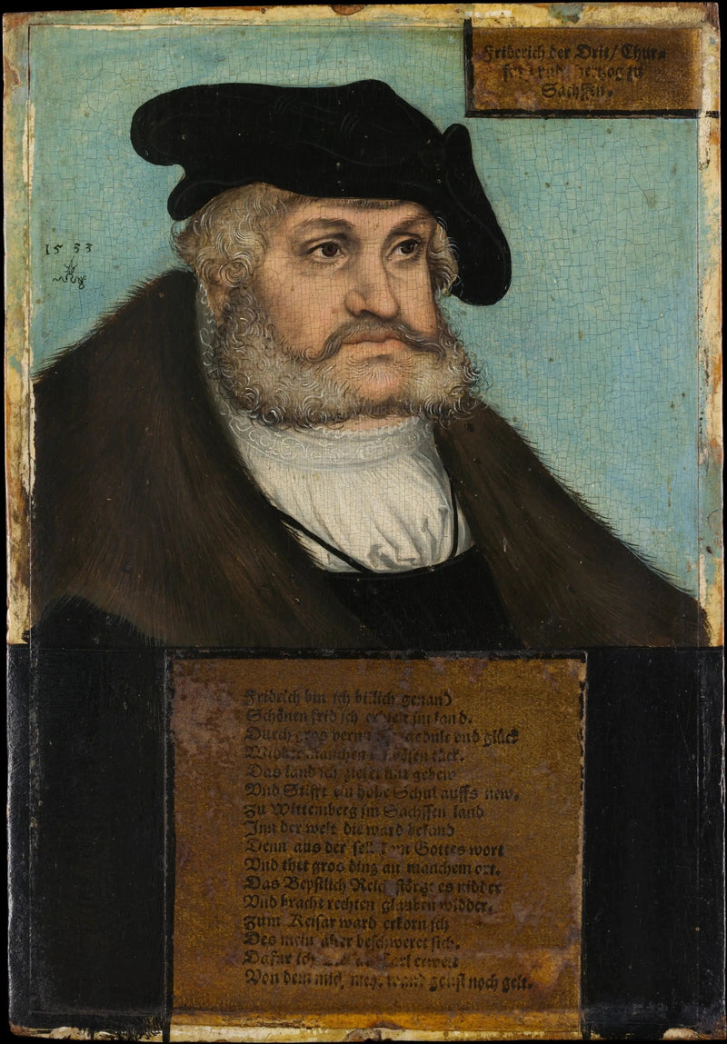 Frédéric III (1463–1525), le Sage, elektorer av Sachsen - Lucas Cranach den äldre