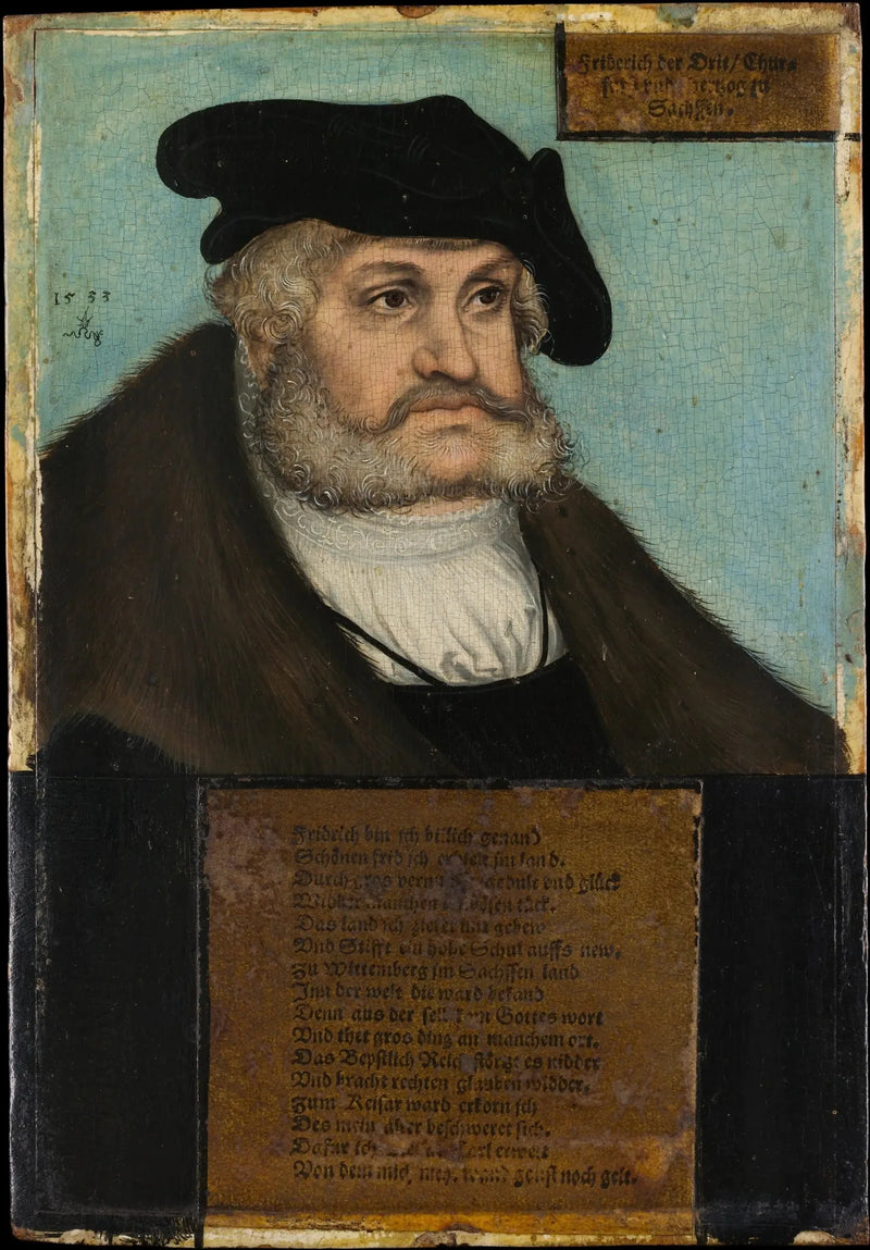 Frédéric III (1463–1525), le Sage, elektorer av Sachsen - Lucas Cranach den äldre