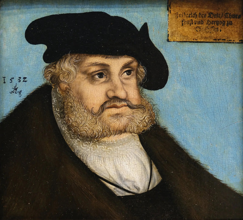 Frédéric III den vise hertig av Sachsen och kurfurste - Lucas Cranach den äldre