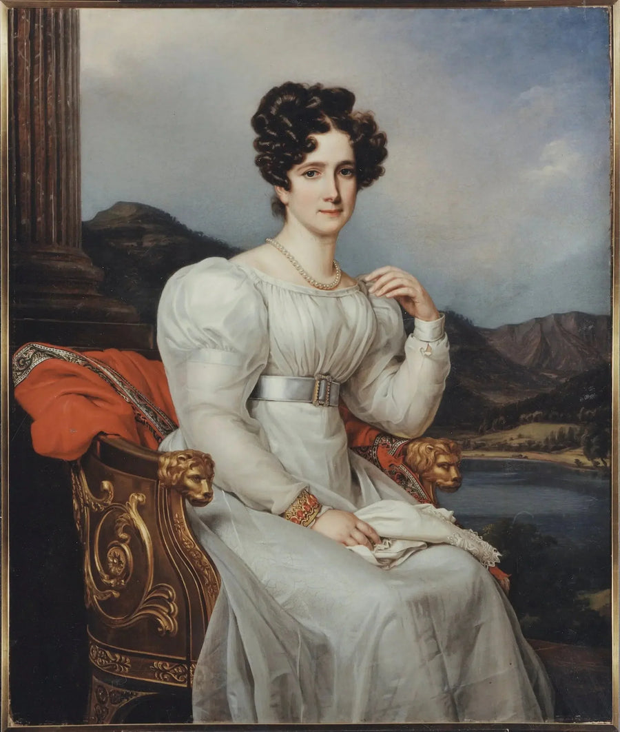 Fredrika Dorotea Vilhelmina, 1781 - 1826, Drottning av Sverige - Joseph Karl Stieler