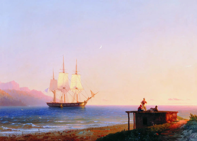 Segelfregatt - Ivan Aivazovskij