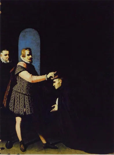 Frère Fernando Yáñez vägrar ärkebiskopens barrette i Toledo - Francisco de Zurbarán