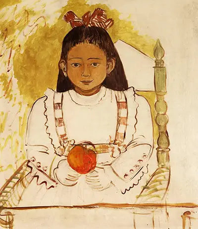 Portrait de Marta Patricia Procel — Frida Kahlo, 1951