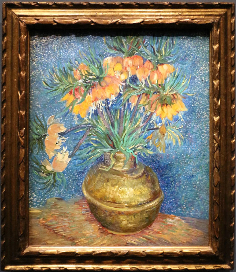 Kronklockor i en kopparvas - Vincent van Gogh