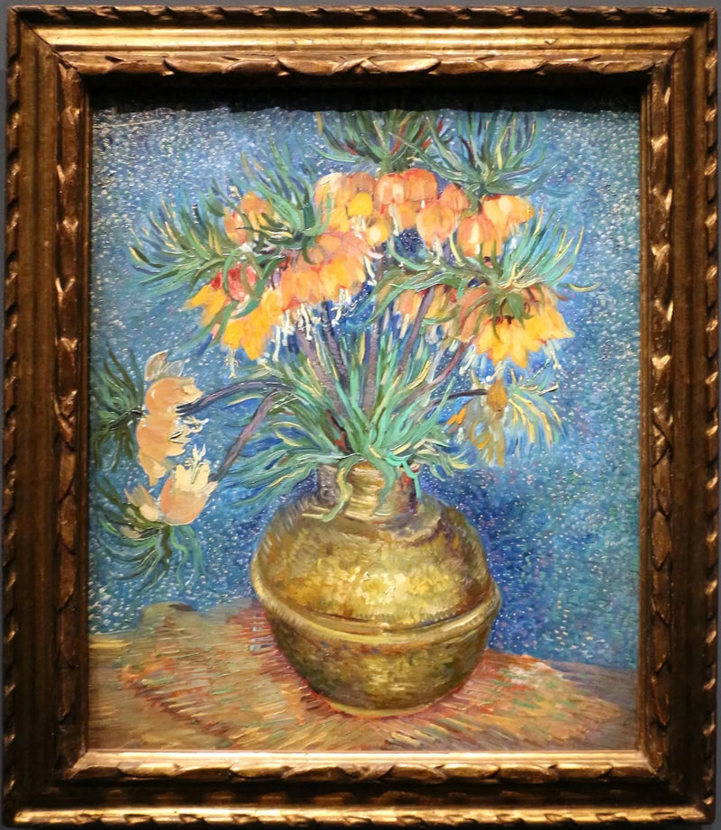Kronklockor i en kopparvas - Vincent van Gogh