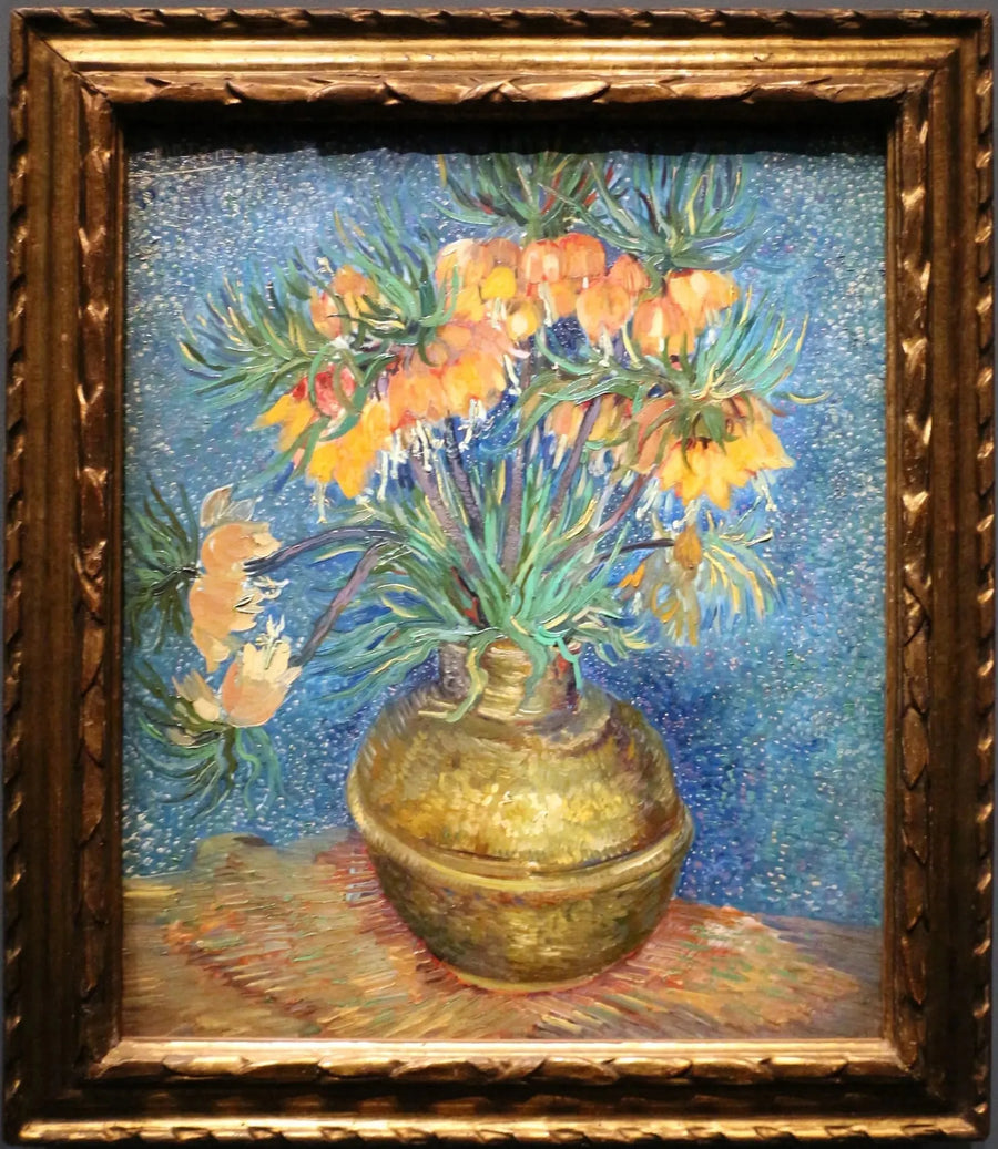 Kronklockor i en kopparvas - Vincent van Gogh