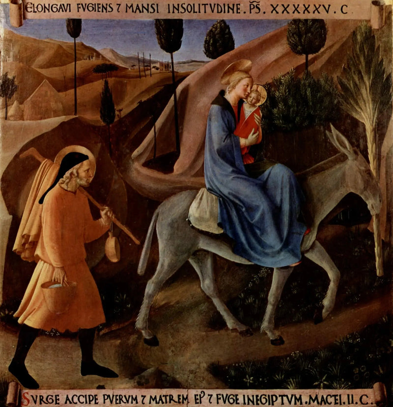 Flykt till Egypten - Fra Angelico