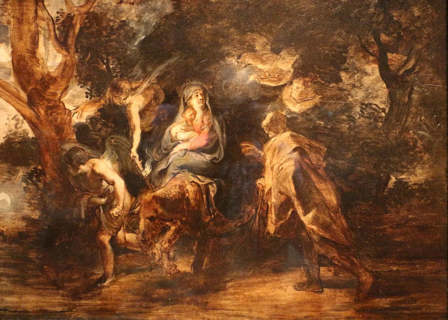 Flykt till Egypten - Peter Paul Rubens