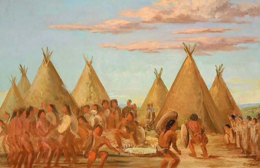 Röka skölden - George Catlin